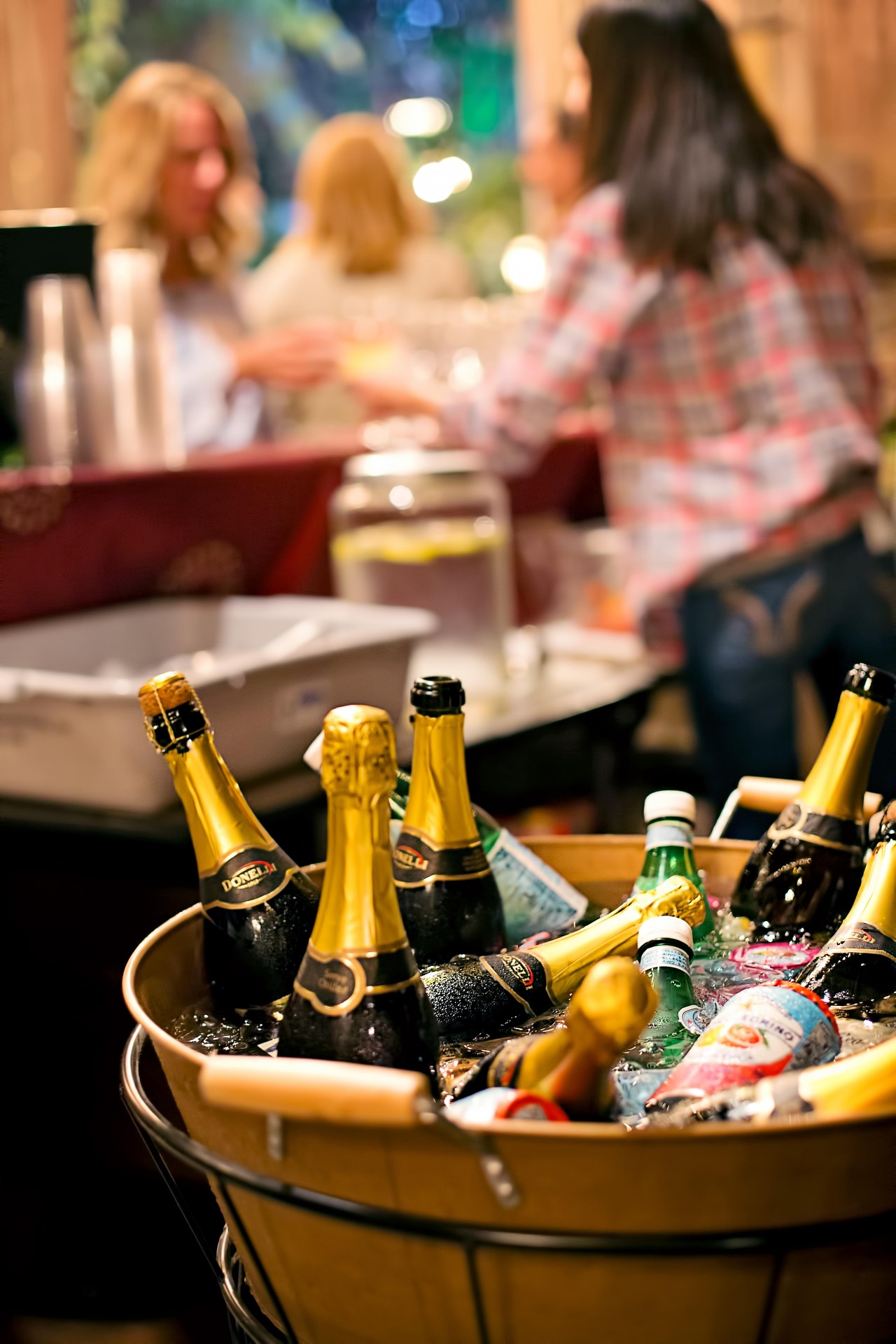 Drinks chilled and ready