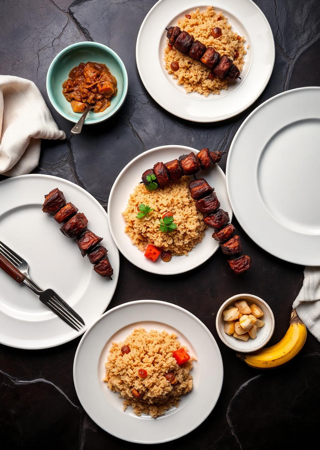 A feast, plated